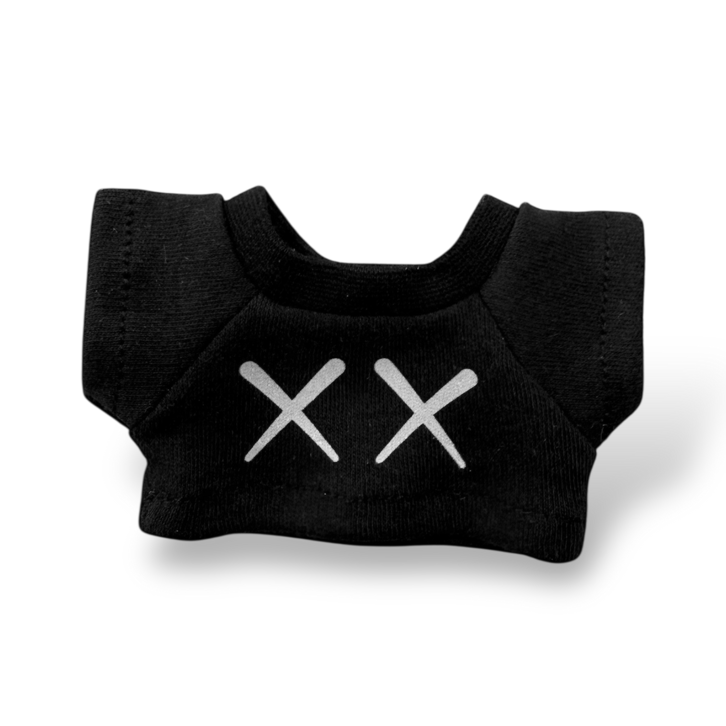 LABUBU KAWS TEE - BLACK